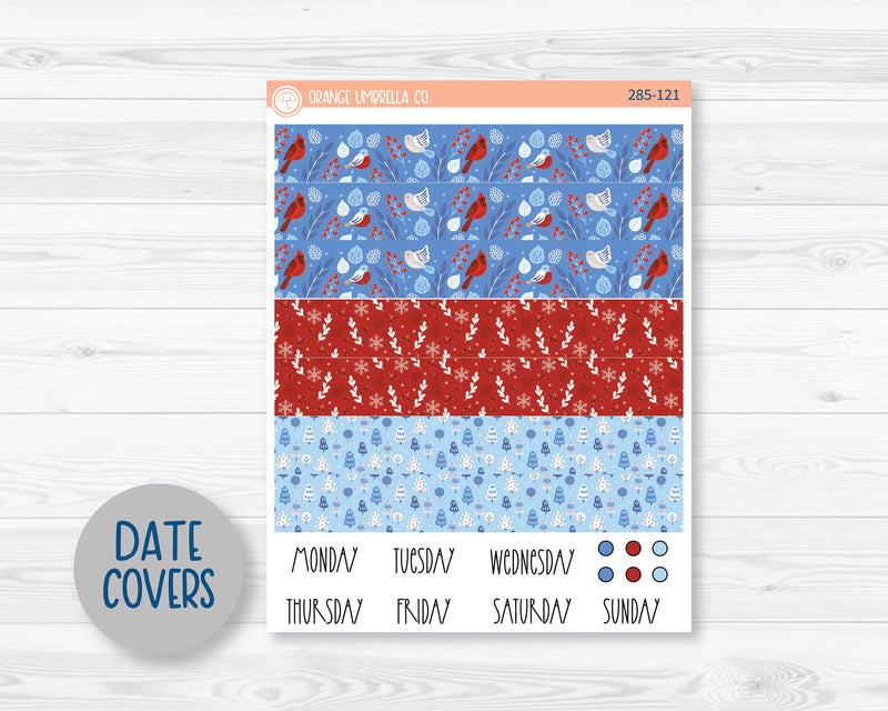A5 Daily Duo Planner Kit Stickers | Icy 285-121