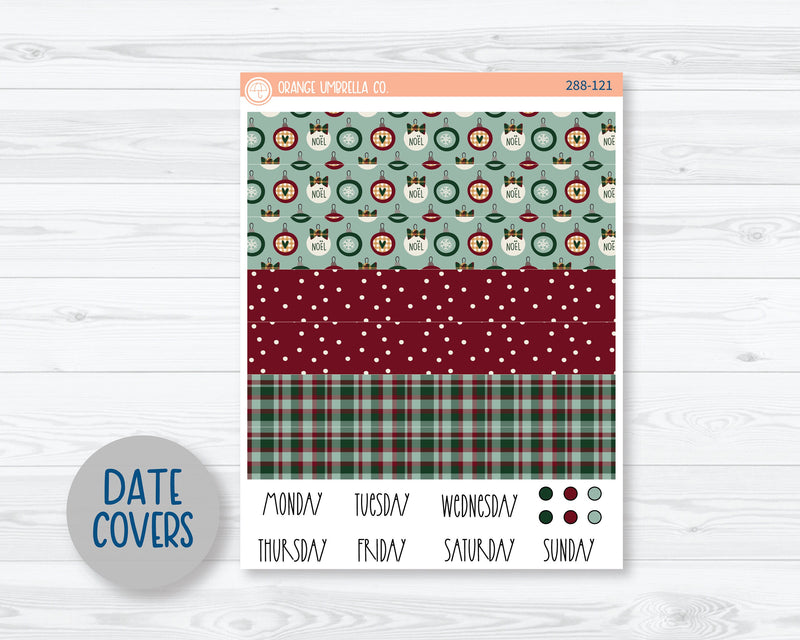 A5 Daily Duo Planner Kit Stickers | Santa Stop Here 288-121