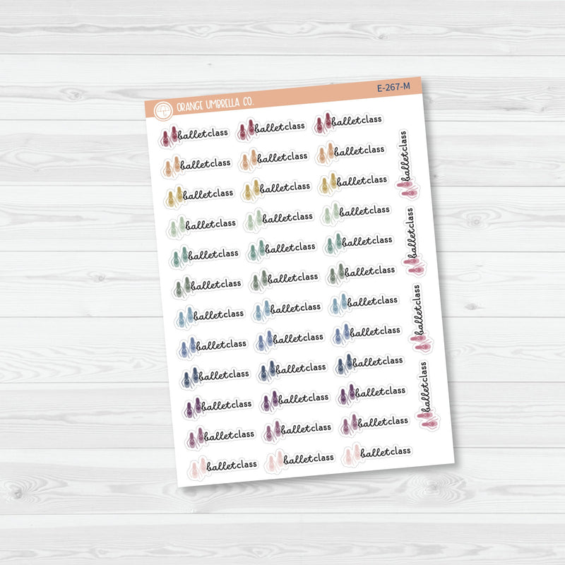 Ballet Class Event Shoes Icon Planner Stickers | F16 | E-267