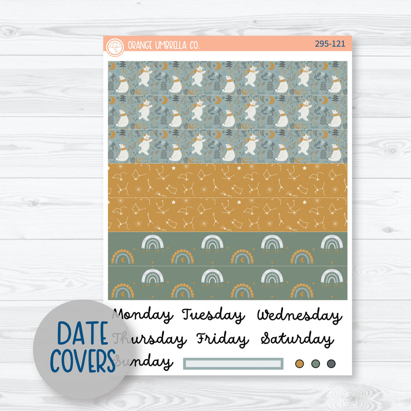 Arctic Circle | Winter A5 Daily Duo Planner Kit Stickers | 295-121