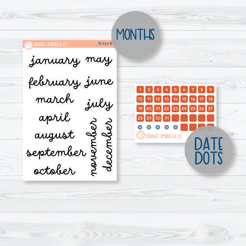 I'm Booked | Reading Hobonichi Weeks Monthly Planner Kit Stickers | 294-301