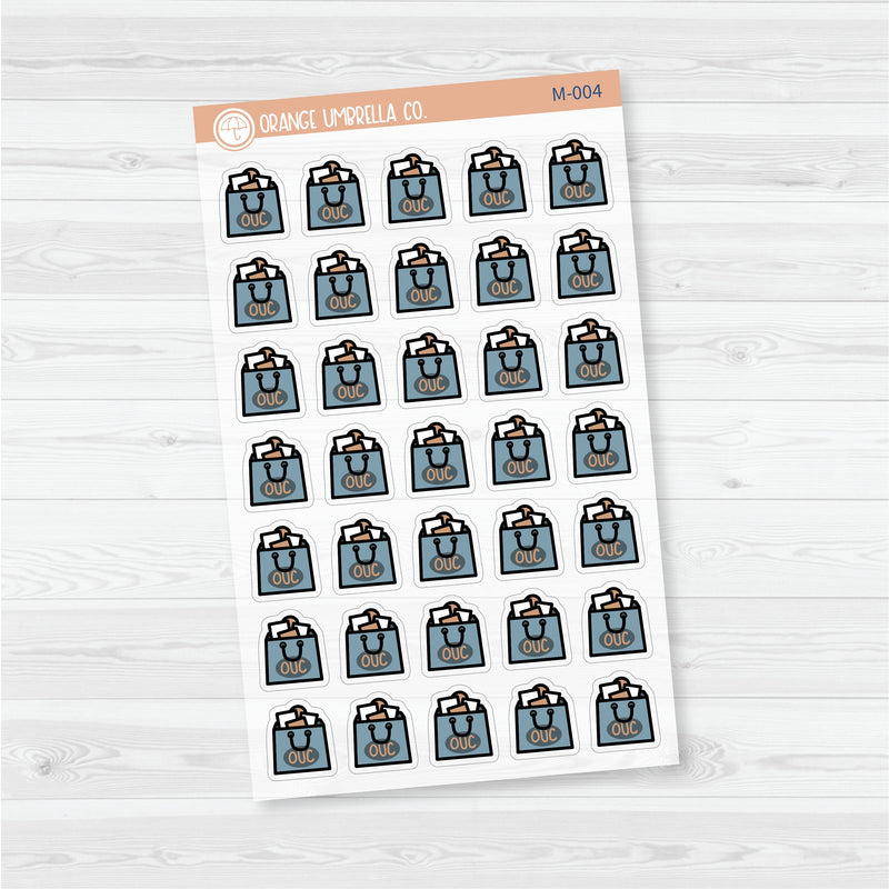 OUC Release Schedule | Mystery Kit | Happy Mail Planner Stickers | Clear Matte | M-001-005-CM