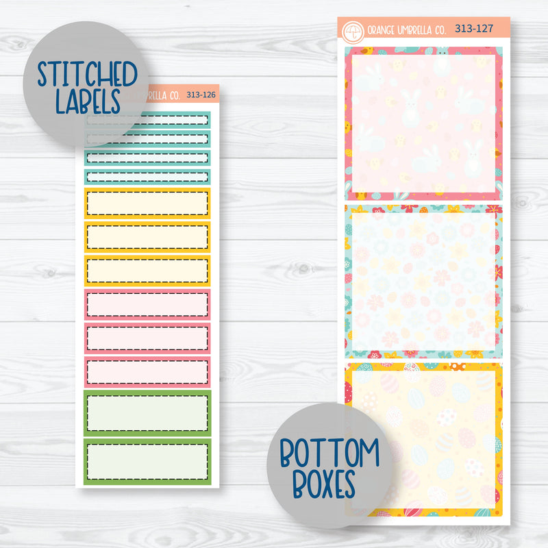 Easter A5 Daily Duo Planner Kit Stickers | Hatching A Plan | 313-121
