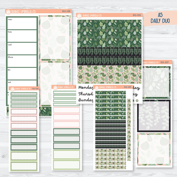 Optimistic | Spring A5 Daily Duo Planner Kit Stickers | 311-121