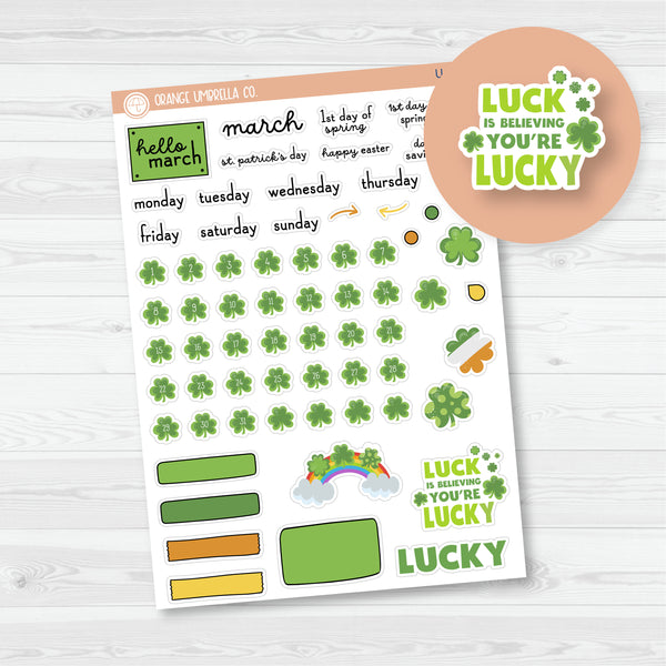 Build Your Own Journal Kit Planner Stickers | March F16 | U-003