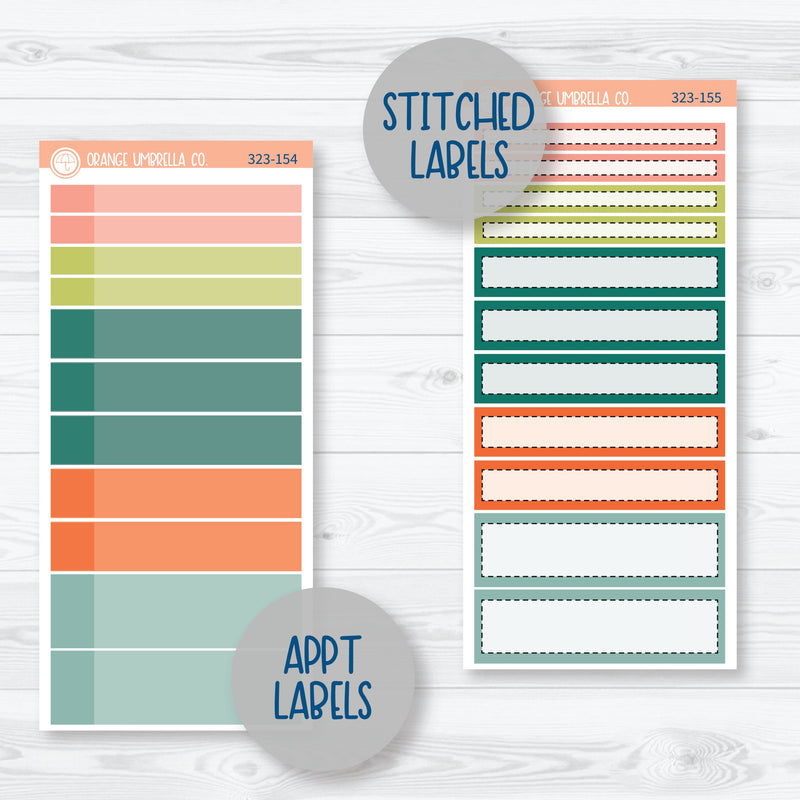 Summer Planner Kit | 7x9 Plum Daily Planner Kit Stickers | Sprout | 323-151
