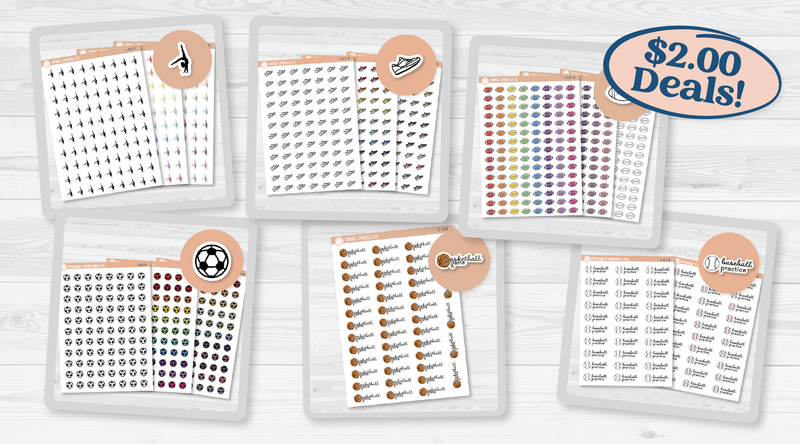 $2.00 Deals – Sports Stickers (7/31–8/6)