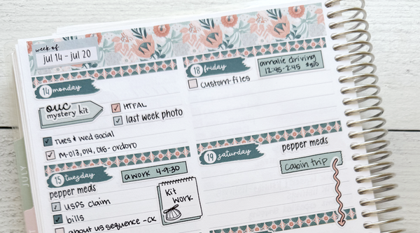 Last Week in My Planner: KIT-396 “Hawaii”