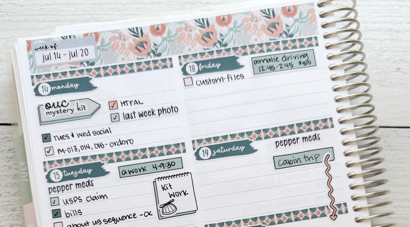 Last Week in My Planner: KIT-396 “Hawaii”