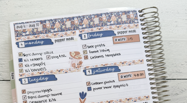Last Week in My Planner: KIT-391 "Gone with the Wild"