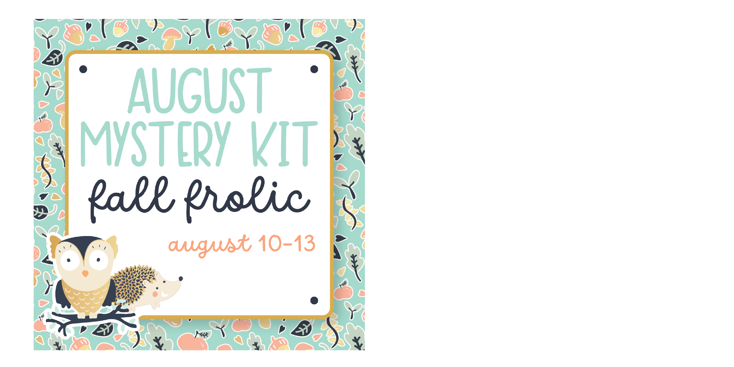 August Mystery Kit