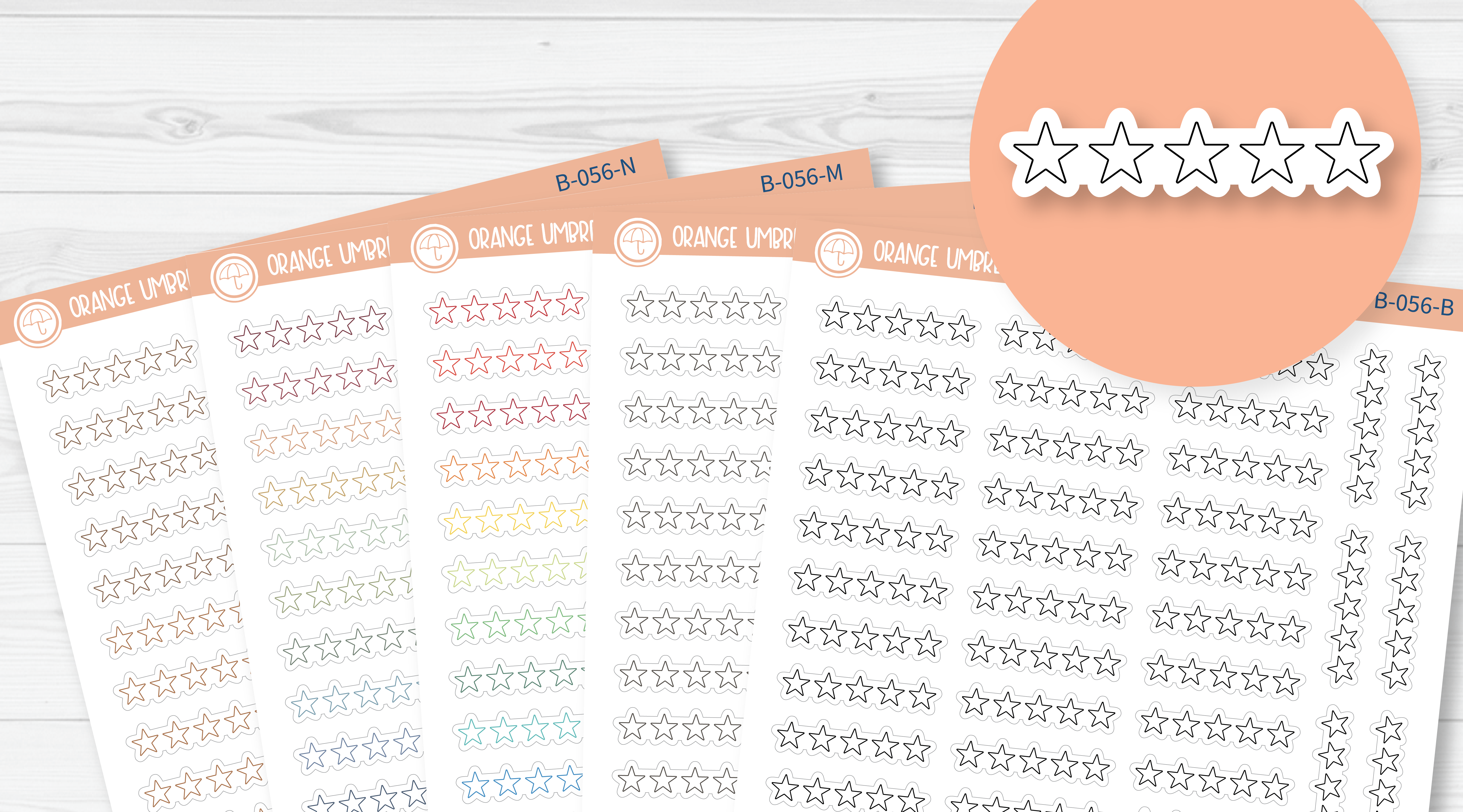 X Rating Stickers Track Your Reads with Star Rating Stickers