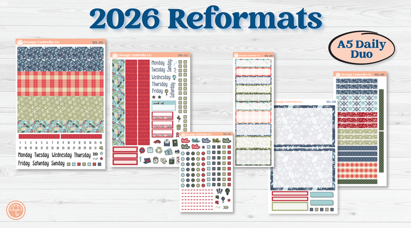 2026 Reformats - Listing J - A5 Erin Condren Daily Duo