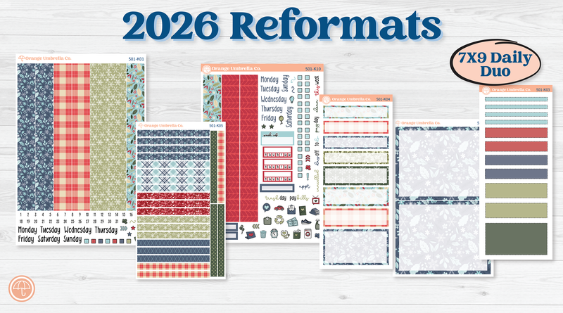 2026 Reformats - Listing K - 7x9 Erin Condren Daily Duo