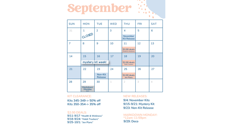 September Calendar