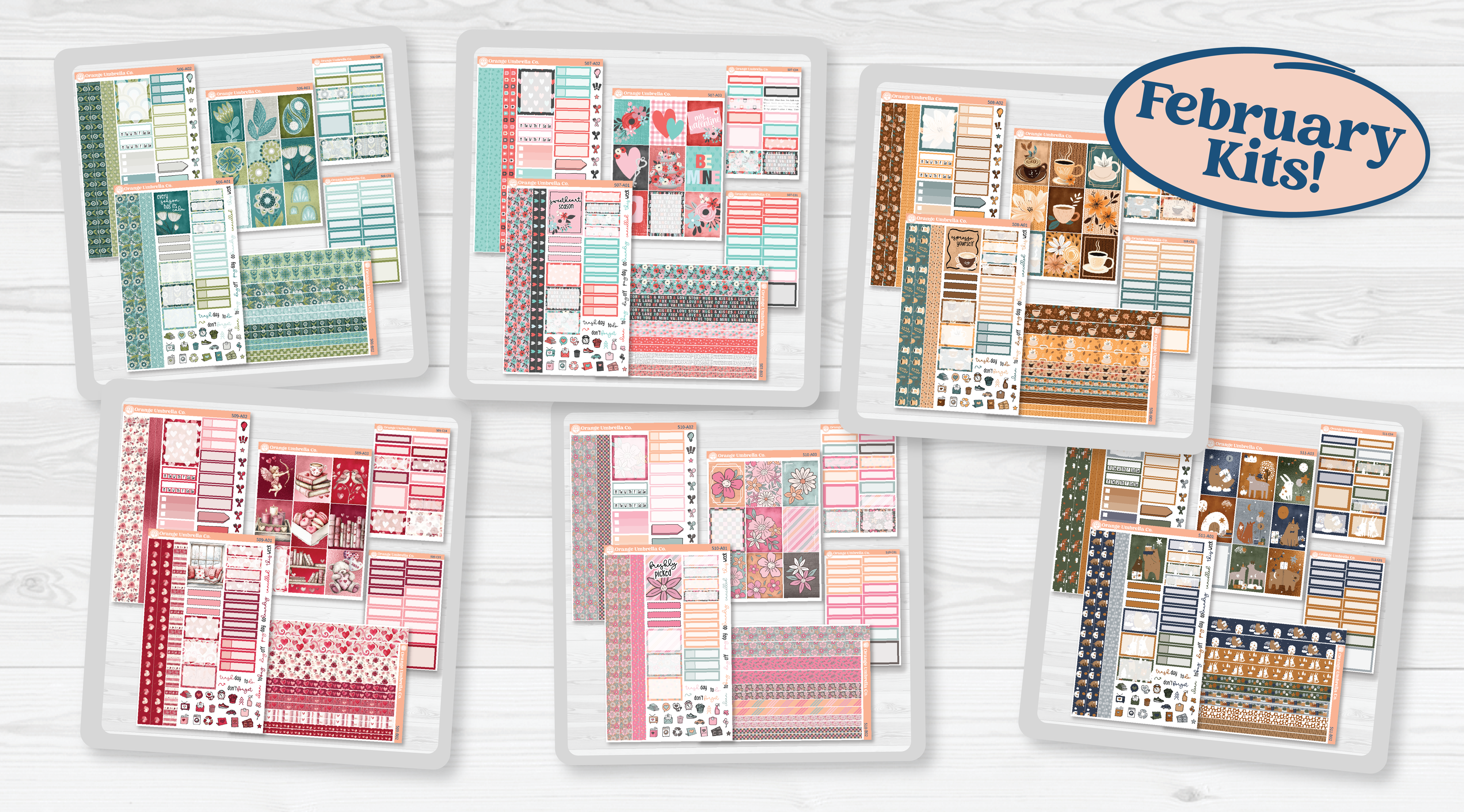 February Kits (506-511)