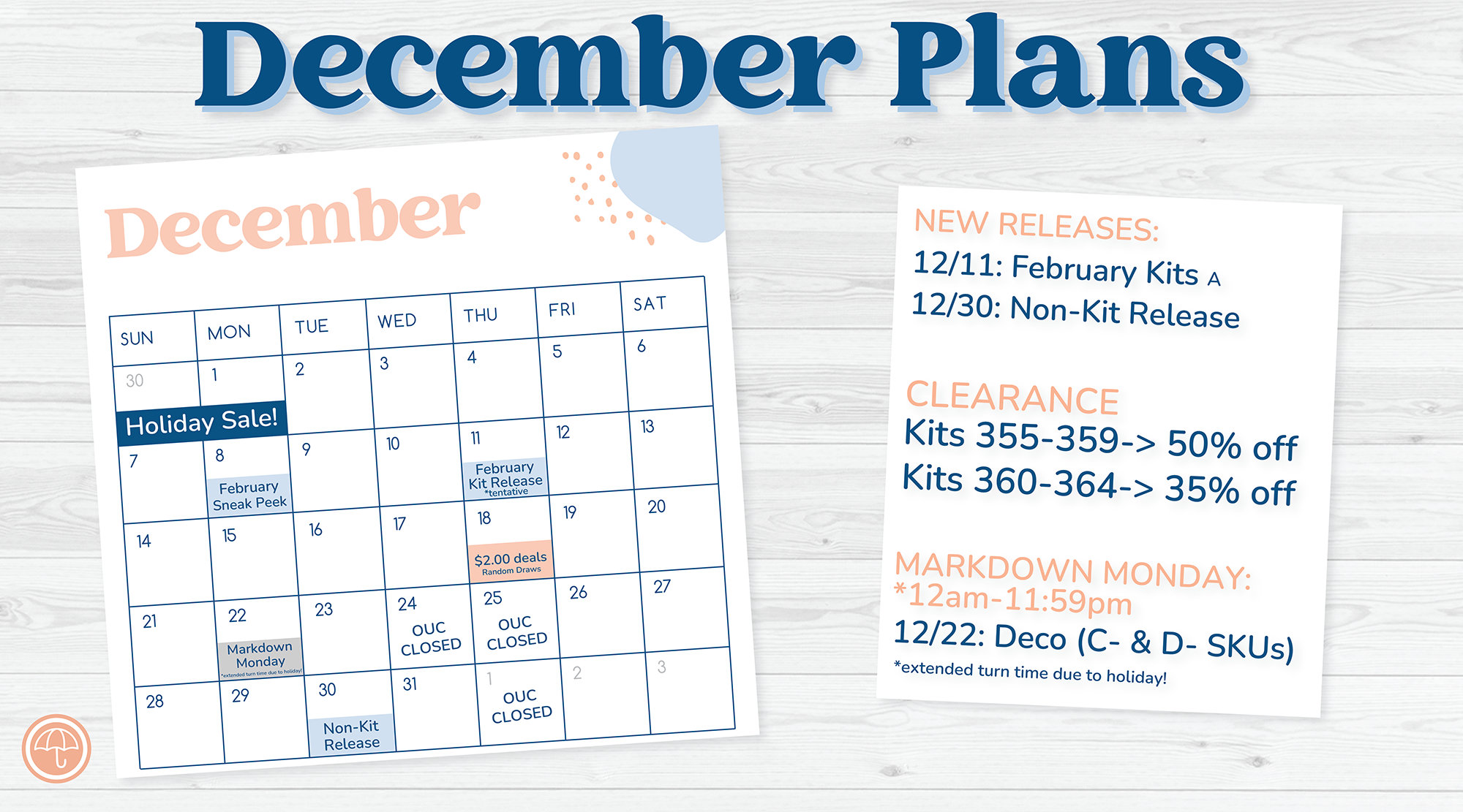 December 2025 Calendar