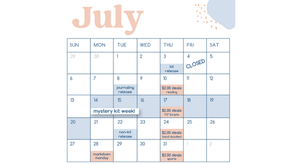 July Happenings