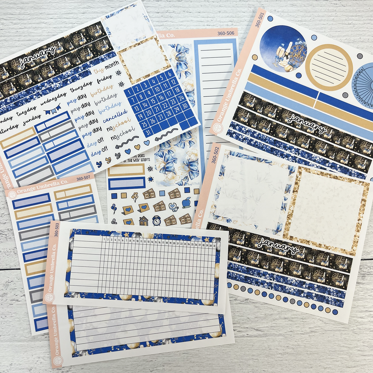 2025 Plum Planner Dashboard & Monthlies