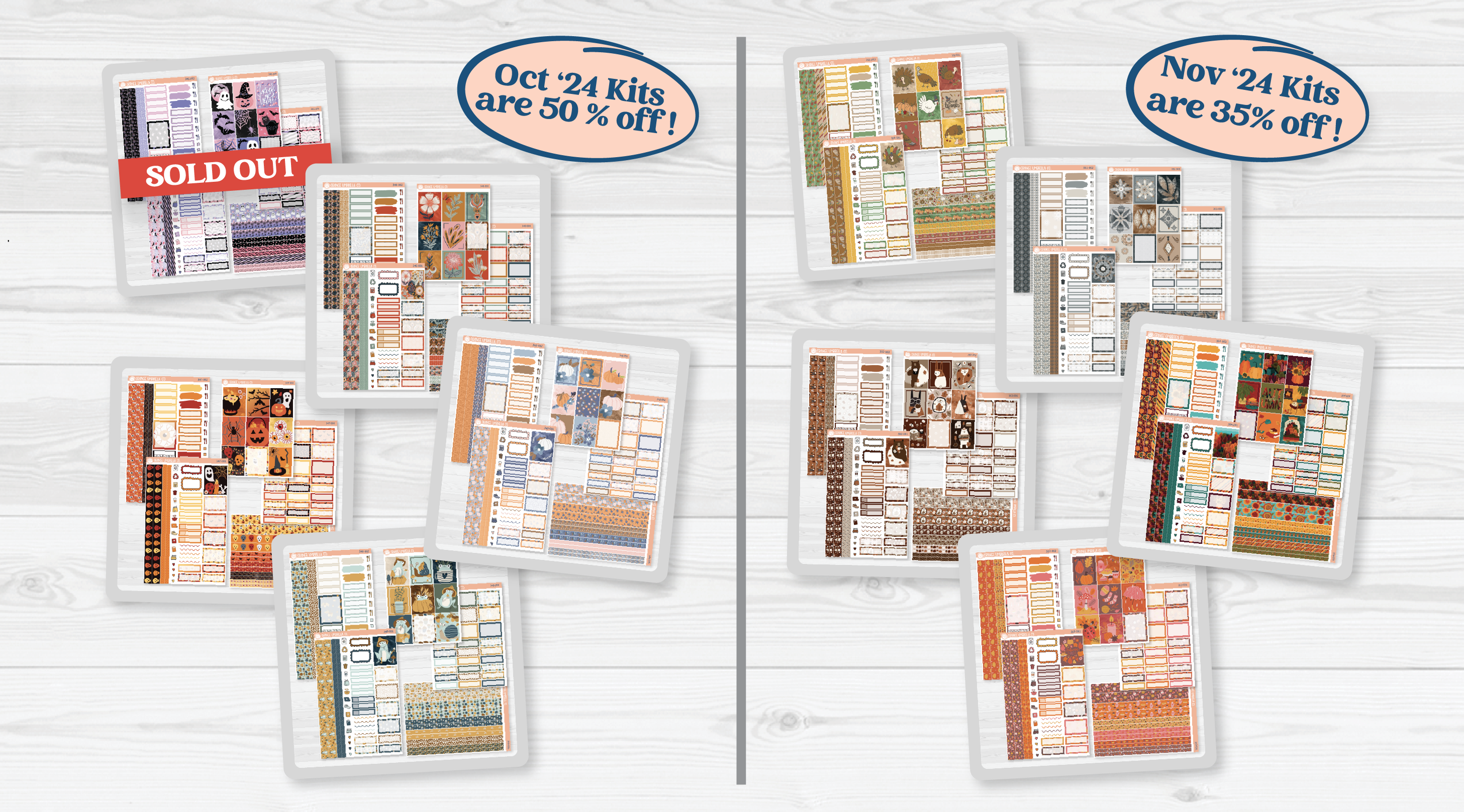 November 2024 Kits Added to Clearance — 35% Off!