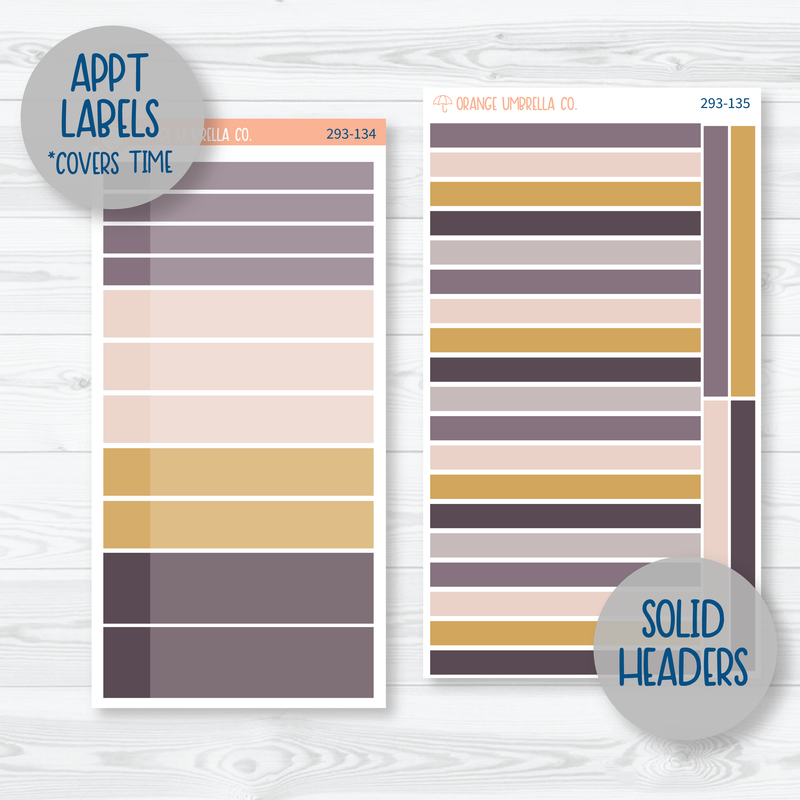 CLEARANCE | New Year's 7x9 Daily Duo Planner Kit Stickers | 293-131