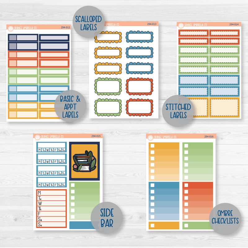 Book Reading Kit | Exclusive Book Weekly Add-On Planner Kit Stickers | I'm Booked | 294-012