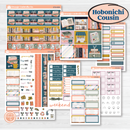 Book Reading Kit | Hobonichi Cousin Weekly & Daily Planner Kit Stickers | Turn The Page | KIT-373-E