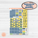 Summer Lemon Kit | Hobonichi Weeks Monthly Planner Kit Stickers | Lemon Me Know | KIT-393-Z
