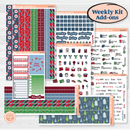 Playful Winter Kit | Weekly Add-On Planner Kit Stickers | Jingle | KIT-418-B