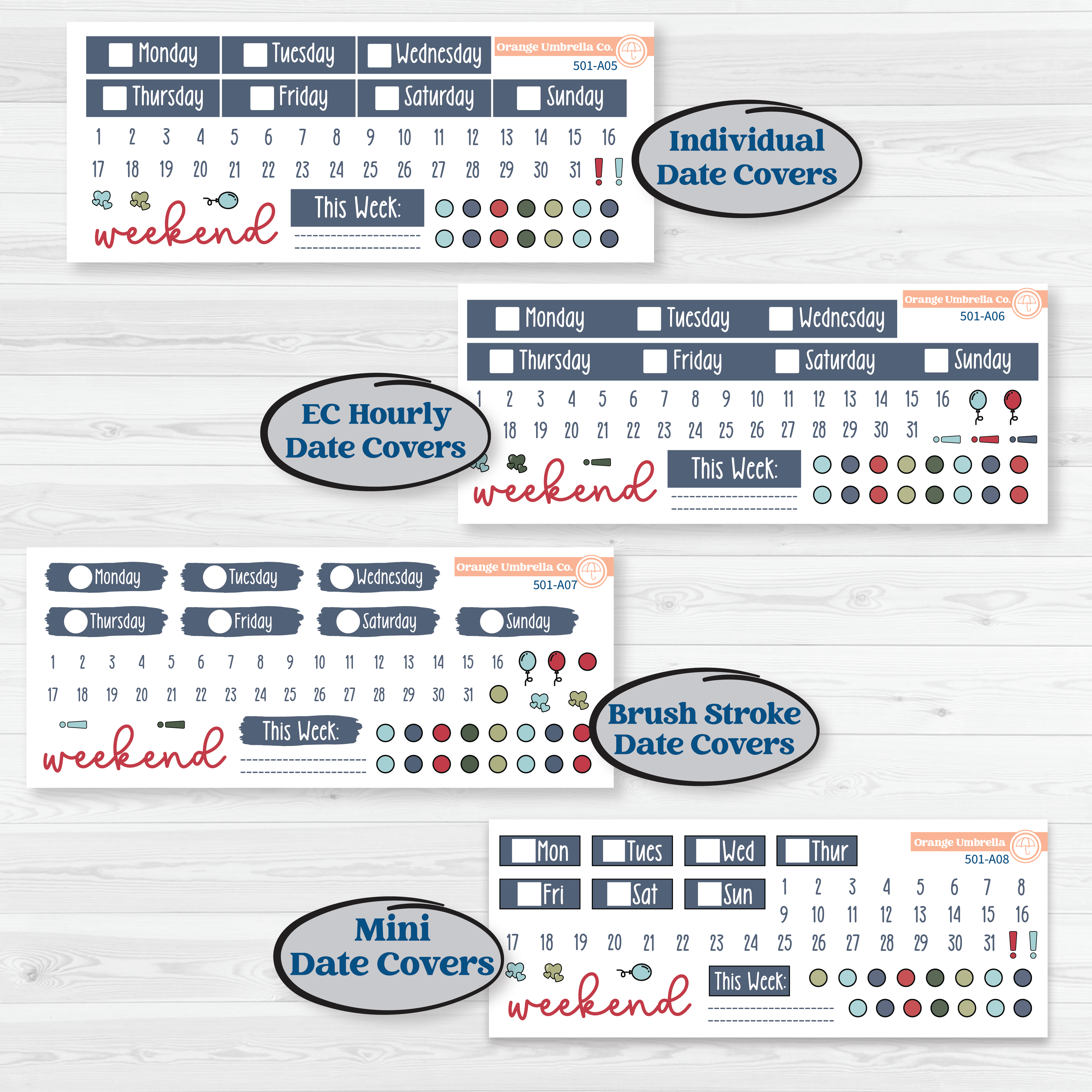 Winter Snowflake Kit | Weekly Sticker Kit for Vertical Planners like Erin Condren | Snow Problem | KIT-501-A