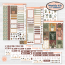 Houseplants & Plants Kit | Weekly Stickers for Vertical Planners like Erin Condren | Aloe There | KIT-515-A