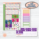Cinco De Mayo Kit | Plum Vertical Priorities 7x9 Planner Kit Stickers | Señor Chili | KIT-526-H