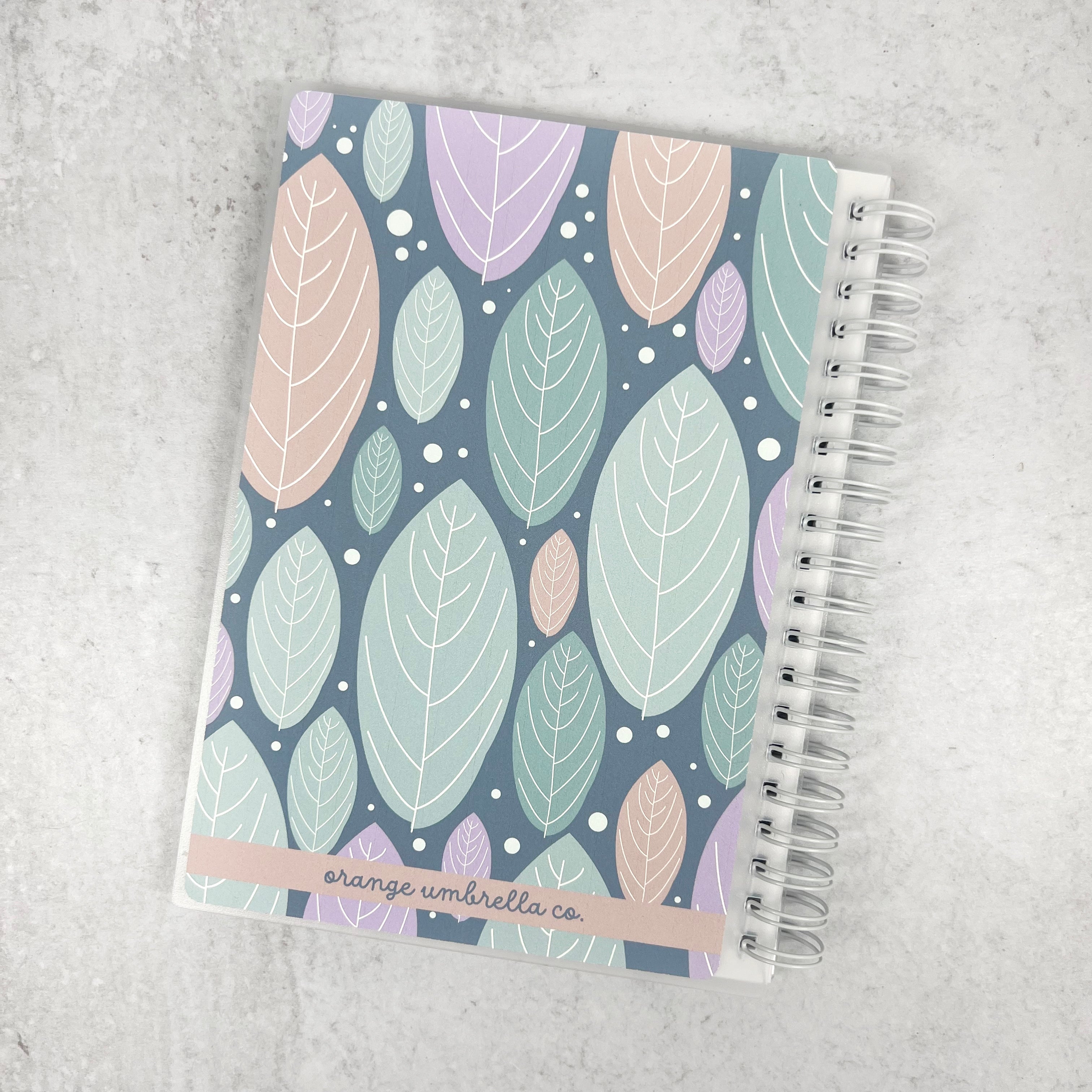 50% OFF CLEARANCE | Leaves Reusable Planner Sticker Storage Album | Album18