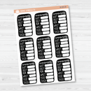 Body Measurement Tracker | Health & Wellness Planner Stickers | B-003