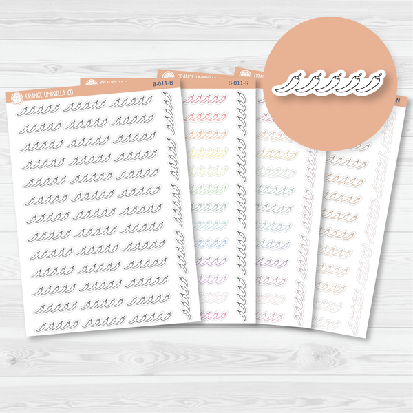 Spicy Rating - Romance and Book Icon Tracker Planner Stickers | B-011