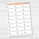 Hydrate/Water Tracker Planner Stickers | B-029