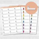 Hydrate/Water Tracker Planner Stickers | B-029
