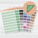 Pay Day - Mini Corner Planner Stickers | B-045/046/047
