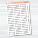 Star Rating - Movie & Book Icon Tracker Planner Stickers | B-056