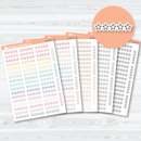 Star Rating - Movie & Book Icon Tracker Planner Stickers | B-056