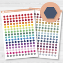 Hexagon - Tiny Planner Stickers | B-125
