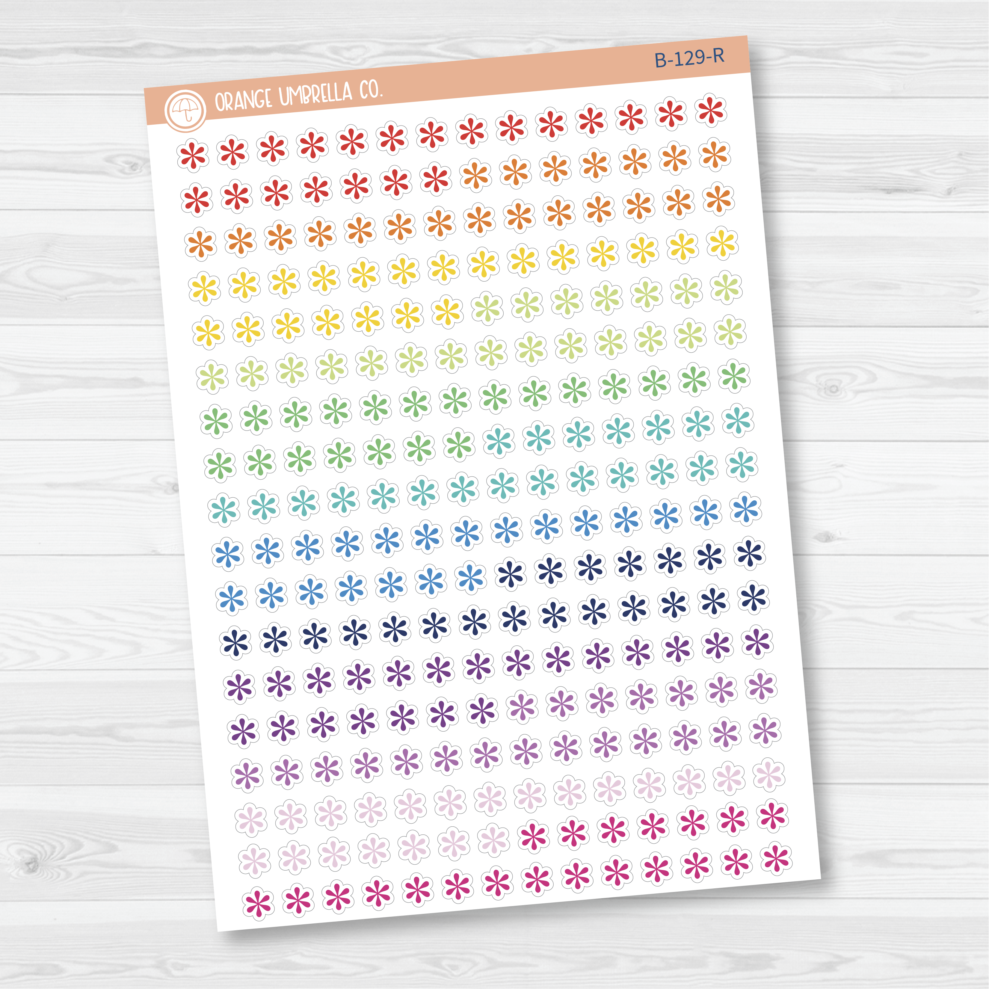 Asterisk Icon Planner Stickers | B-129