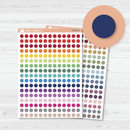Circle Dot - 6mm Planner Stickers | B-206