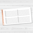 7x9 EC Monthly Bottom Box Dashboard Box Fillers for Erin Condren Planner Stickers | B-225