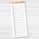 A5 EC Monthly | Right Side Priorities Sticker Covers Planner Stickers |  B-226