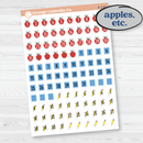 Back to School Date Dots | Fun Monthly Number Stickers | B-229-230