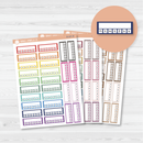 Habit Tracker - Single Planner Stickers | F16 | B-237