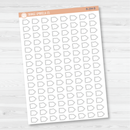 Mini Pointer Flag Planner Stickers | B-294