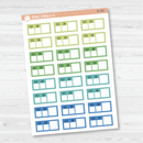 Hobonichi Cousin Weather Tracker Planner Stickers | Brights | B-301-B-303