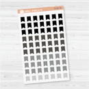 Hobonichi Cousin Mini Flag Planner Stickers | B-567